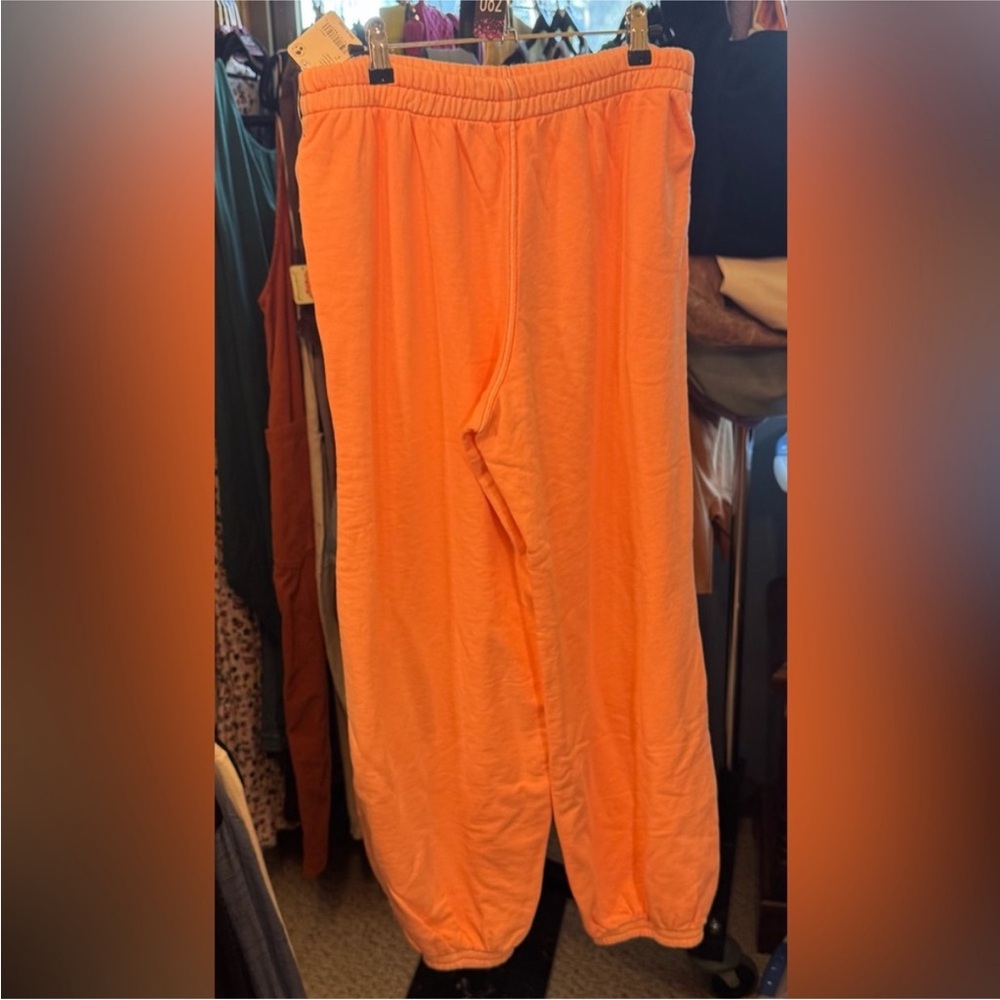 NWT Free People FP Movement All Star Solid Pants - melon papaya - medium - Picture 7 of 9